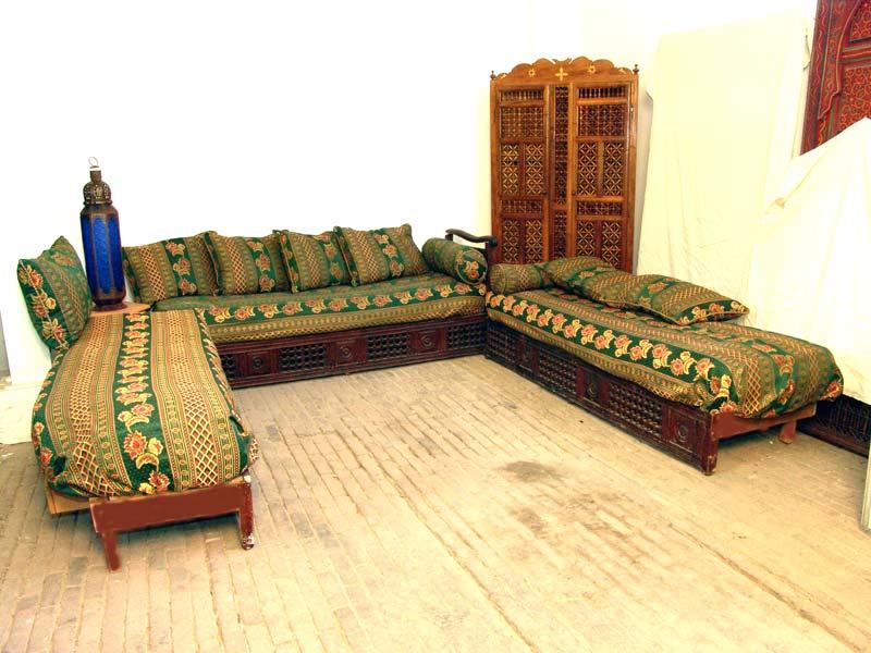 Grand ze pantoffel Marokkaanse zithoeken en meubels